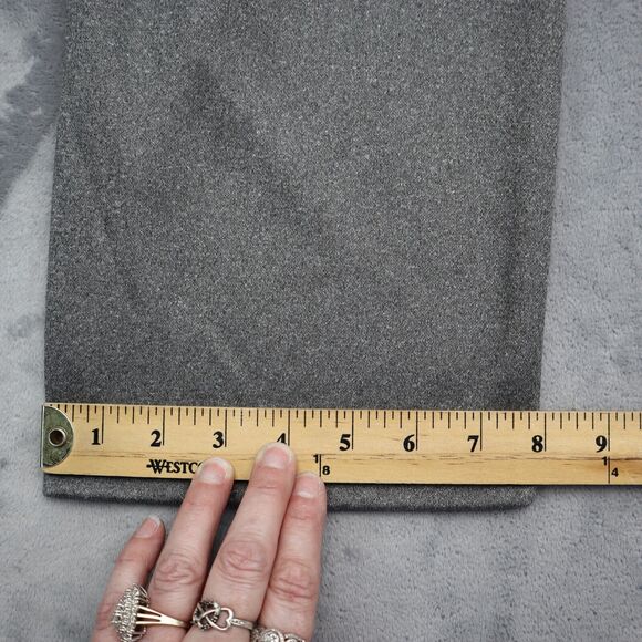 Reebok Pants Mens Gray Elastic Waist Red Drawstring Zip Pocket Sweatpants - Picture 6 of 16